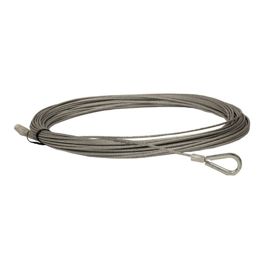 90ft Electric Hoist Cable with Thimble