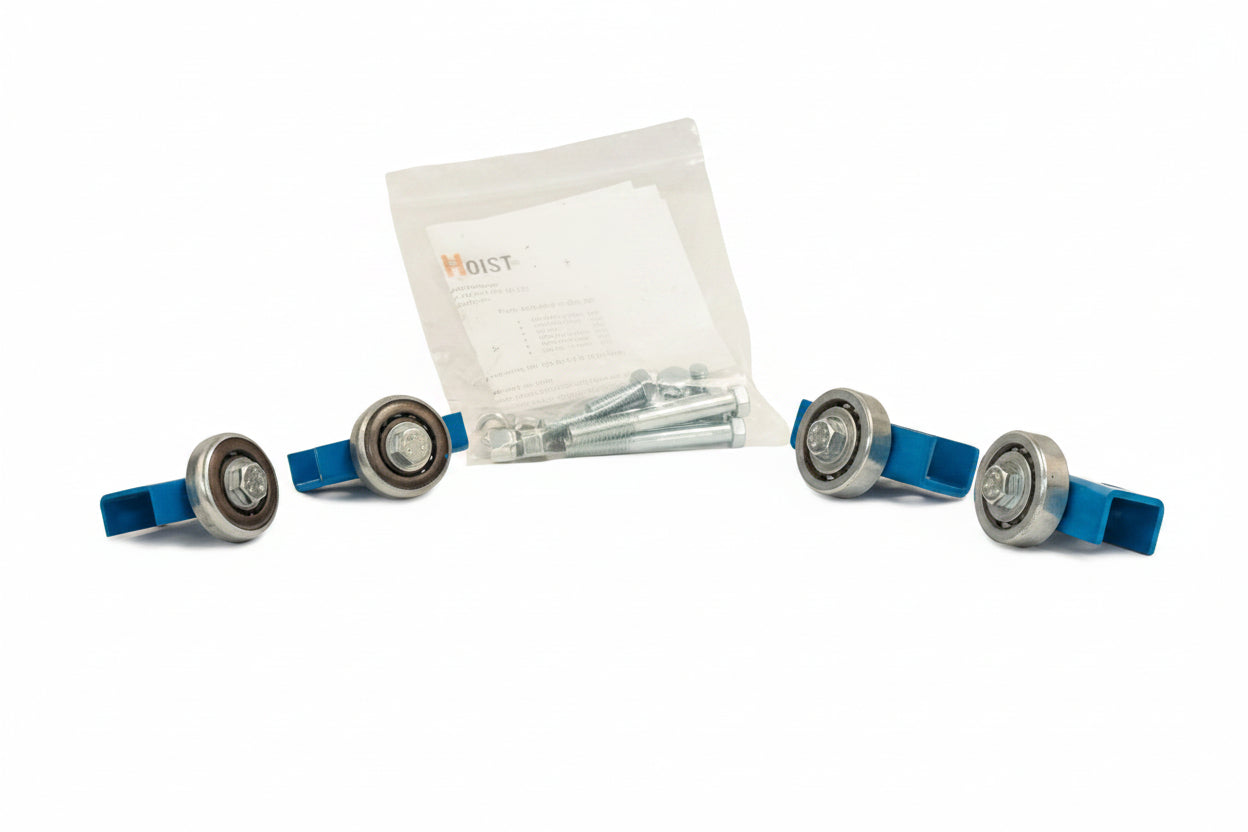 Carriage Trolley Wheels with nuts & bolts (4 per pack)