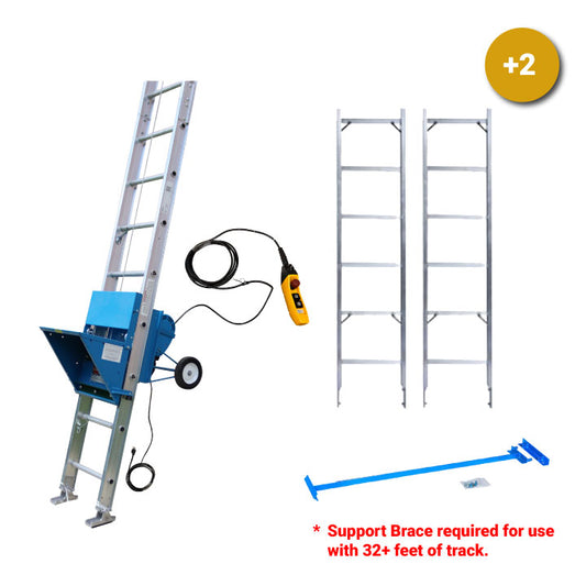 EH-250: 44ft Package (2x 8 ft Extensions + TS-300 Support)