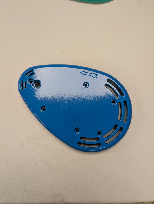EH electric motor gear cover Safety Hoist Blue