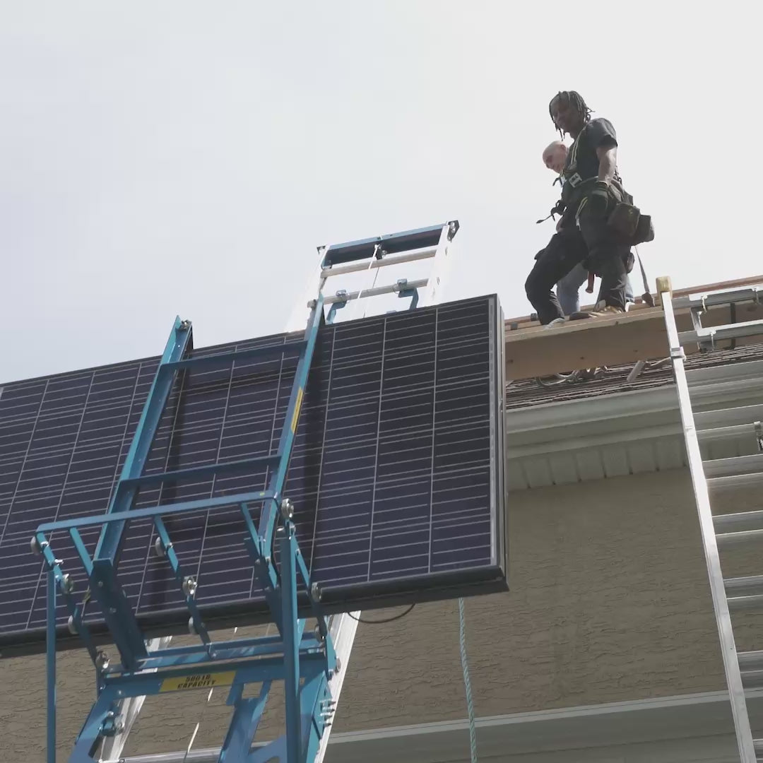 SPH-500 Solar Panel Hoist 28ft – Safety Hoist Company